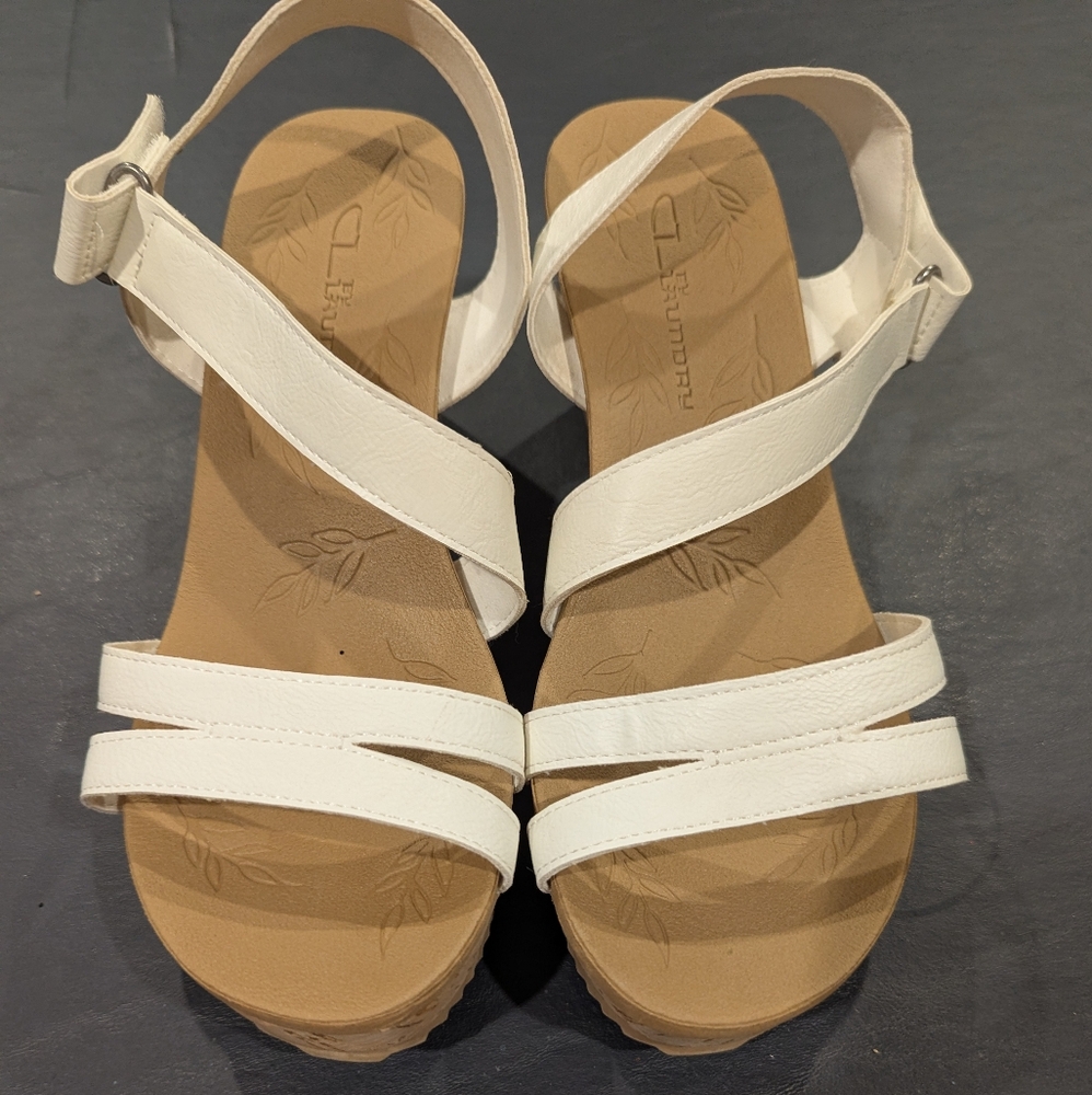 White Strappy Sandals